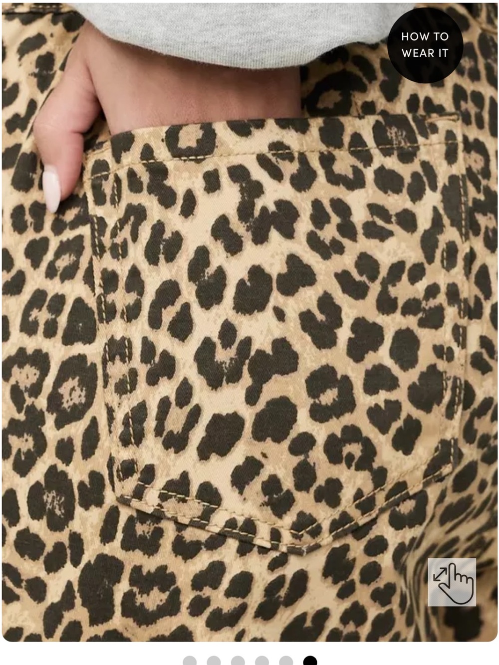 Torrid-Studio high rise leopard pants-Sz 3-NWT - Picture 8 of 10